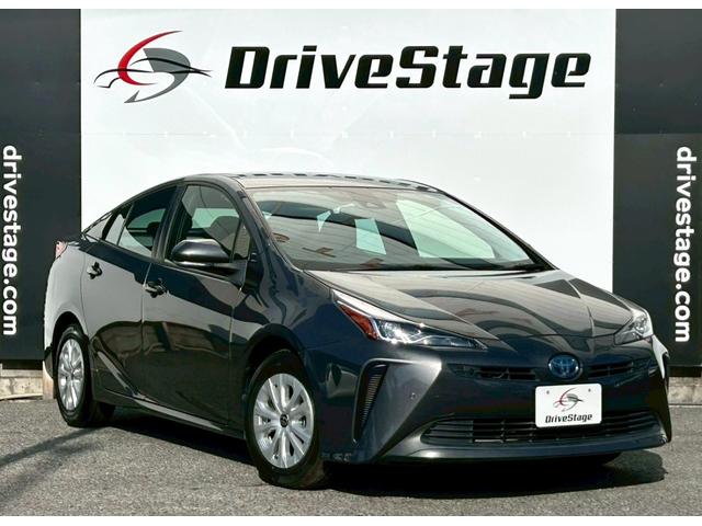 プリウス S 禁煙車 トヨタセーフティセンス 純正ナビ バックカメラ ETC 前後クリアランスソナー BLUETOOTH LEDヘッドライト 革巻きステアリング 純正15インチアルミホイール スペアキー 車検整備付(6枚目)