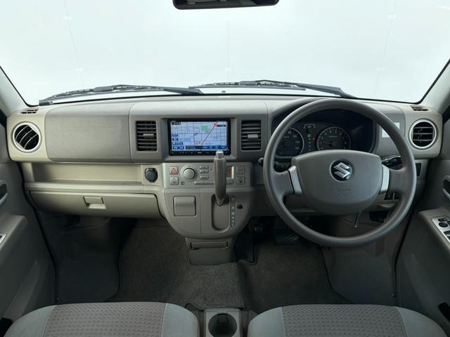 エブリイワゴン ＰＺターボ　ワンオーナーユーザー買取車　ターボ　社外ＳＤナビ・フルセグ　ＢＬＵＥＴＯＯＴＨ　電動スライドドア　ＥＴＣ　オートエアコン　電動格納ミラー　純正アルミ　スペアキー　ＵＳＢ　取扱説明書保証書付　車検整備付（5枚目）