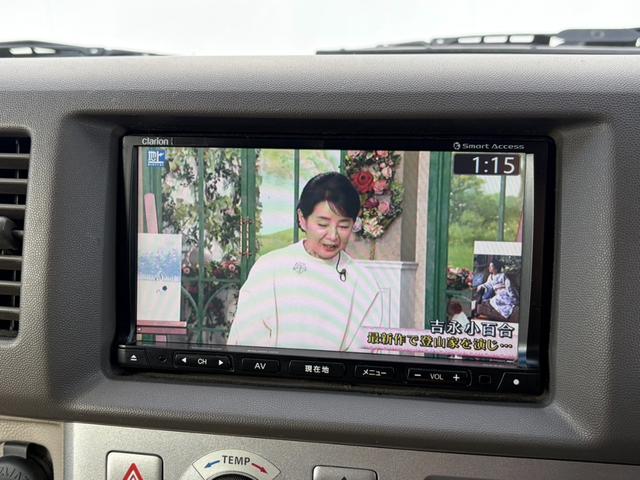 エブリイワゴン ＰＺターボ　ワンオーナーユーザー買取車　ターボ　社外ＳＤナビ・フルセグ　ＢＬＵＥＴＯＯＴＨ　電動スライドドア　ＥＴＣ　オートエアコン　電動格納ミラー　純正アルミ　スペアキー　ＵＳＢ　取扱説明書保証書付　車検整備付（22枚目）