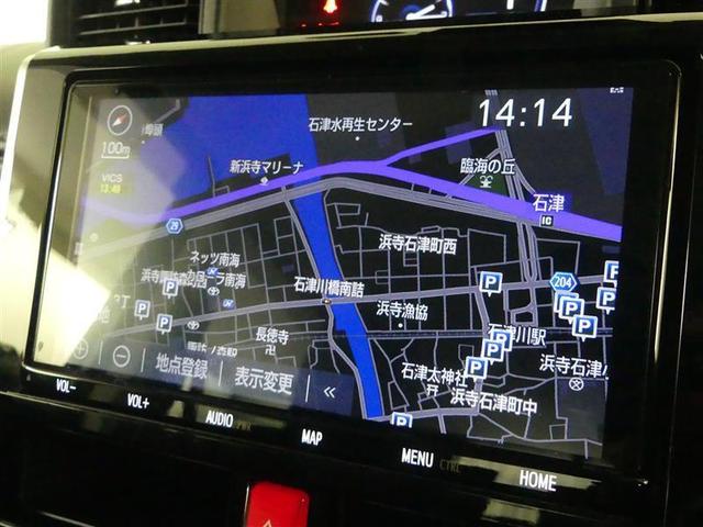 ルーミー カスタムＧ－Ｔ　フルセグ　メモリーナビ　ＤＶＤ再生　バックカメラ　衝突被害軽減システム　ＥＴＣ　ドラレコ　両側電動スライド　ＬＥＤヘッドランプ　アイドリングストップ（6枚目）