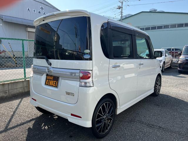 タント カスタムＲＳ　ターボ　ナビ　ＴＶ　ＥＴＣ　バックカメラ　レーダー探知機　社外１６インチアルミ　ＨＩＤフォグランプ　Ｂｌｕｅｔｏｏｔｈ（2枚目）