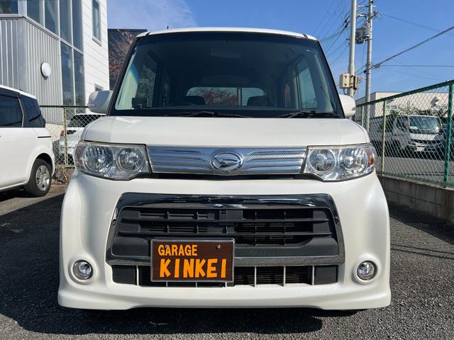 タント カスタムＲＳ　ターボ　ナビ　ＴＶ　ＥＴＣ　バックカメラ　レーダー探知機　社外１６インチアルミ　ＨＩＤフォグランプ　Ｂｌｕｅｔｏｏｔｈ（5枚目）