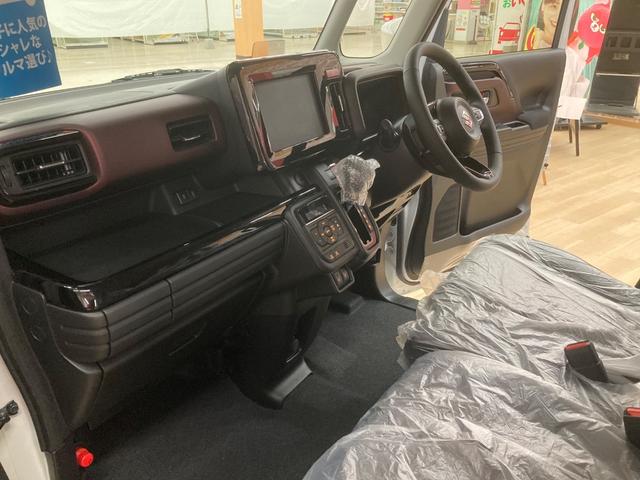 スペーシアカスタム ハイブリッドXSターボ 届出済未使用車 ターボ車 セーフティサポート 衝突被害軽減ブレーキ 誤発進抑制 追従クルコン 両側パワースライドドア LEDヘッドライト LEDフォグ シートヒーター 革巻きステアリング パドルシフト(14枚目)