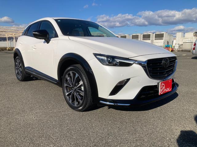 ＣＸ－３ １５Ｓ　アーバン　ドレッサー　ブラックグロッシーパッケージ　衝突被害軽減ブレーキ　追従クルコン　前後誤発進抑制機能　ブラインドスポットモニター　３６０°全周囲モニター　ホワイト合皮コンビシート　シートヒーター　ＬＥＤヘッドライト（3枚目）