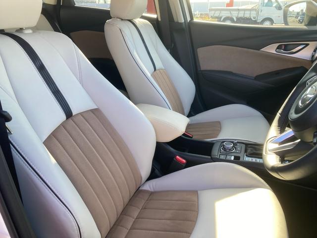 ＣＸ－３ １５Ｓ　アーバン　ドレッサー　ブラックグロッシーパッケージ　衝突被害軽減ブレーキ　追従クルコン　前後誤発進抑制機能　ブラインドスポットモニター　３６０°全周囲モニター　ホワイト合皮コンビシート　シートヒーター　ＬＥＤヘッドライト（11枚目）