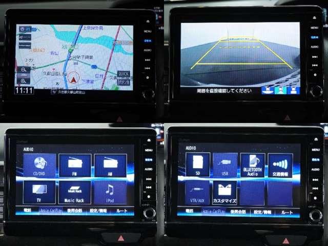 G・Lホンダセンシング ナビゲーション バックカメラ ETC インターナビゲーション フロントスポイラー インテリア内装ブラック リアワイパー アルミホイール LEDヘッドライト プライバシーガラス オートエアコン 熱線(6枚目)