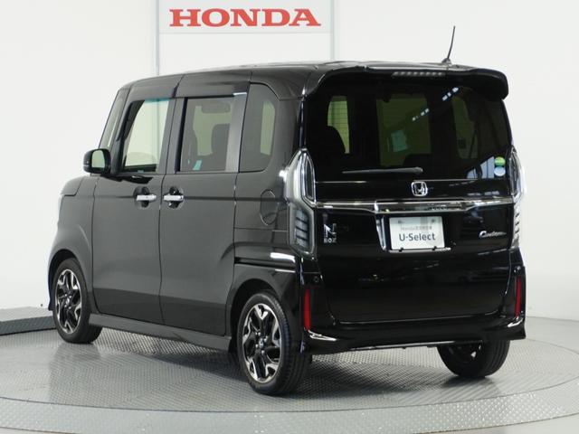 Ｎ－ＢＯＸカスタム Ｇ・Ｌターボホンダセンシング　１オ－ナ－　ナビ　Ｒカメ　Ｄレコ　ＥＴＣ　両電扉　ＢＴ　地デジ　後席シェード　サイドバイザー　パドルシフト　ＬＥＤヘッドライト　革巻ステアリング　シートヒーター　ターボ　１５インチアルミホイール（68枚目）