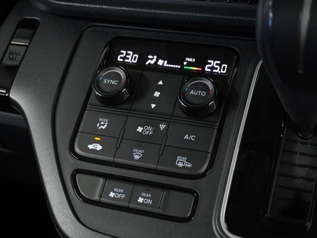 ステップワゴン エアー　１オ－ナ－　ナビ　後席モニタ　Ｒカメ　ＥＴＣ　両電扉　ＢＴ　後席シェード　運転席ハイトアジャスターシート　液晶メーター　インテリア内装黒　サイドバイザー　二列目キャプテンシート　電動サイドブレーキ（10枚目）