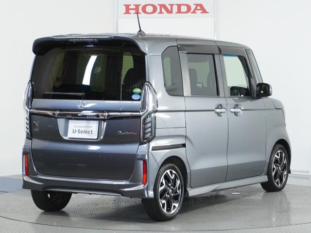 Ｎ－ＢＯＸカスタム Ｇ・Ｌターボホンダセンシング　ナビ　Ｒカメ　ＥＴＣ　両電扉　ＢＴ　地デジ　ＬＥＤ　クルコン　サイドバイザー　後席シェード　インテリア内装ブラック　合皮コンビシート　革巻ステアリング　ターボ車　運転席ハイトアジャスターシート（15枚目）