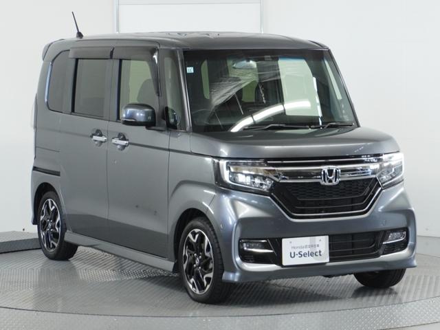 Ｎ－ＢＯＸカスタム Ｇ・Ｌターボホンダセンシング　ナビ　Ｒカメ　ＥＴＣ　両電扉　ＢＴ　地デジ　ＬＥＤ　クルコン　サイドバイザー　後席シェード　インテリア内装ブラック　合皮コンビシート　革巻ステアリング　ターボ車　運転席ハイトアジャスターシート（24枚目）