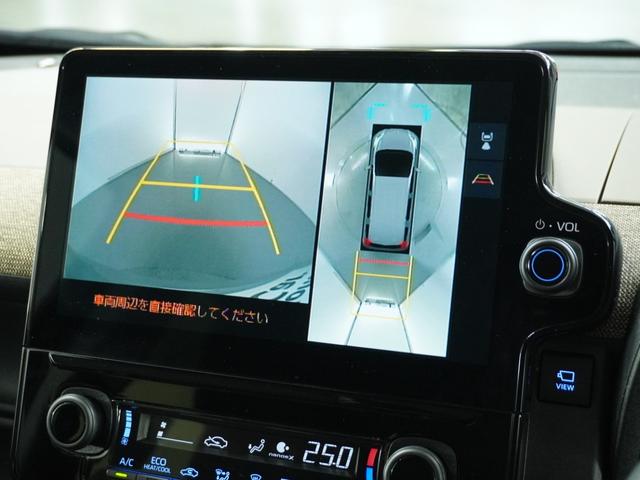 シエンタ ハイブリッドＺ　１オ－ナ－　ナビ　全周囲カメ　ＥＴＣ　両電扉　ＢＴ　地デジ　後席サーキュレーター　ステアリングヒーター　後席シェード　アースカラー　ブラインドスポットモニター　シートバックテーブル　シートヒーター（3枚目）