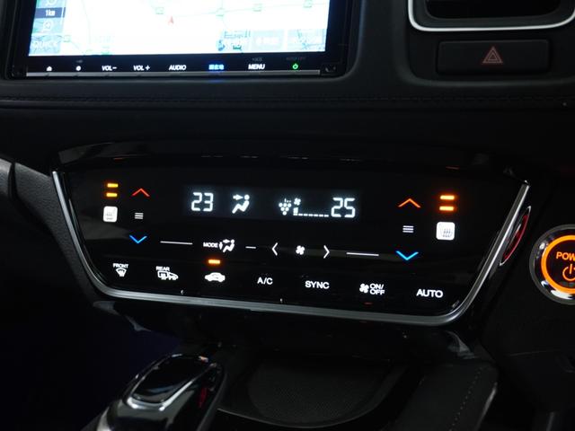 ヴェゼル ハイブリッドＺ・ホンダセンシング　ナビ　Ｒカメ　ＥＴＣ　クルコン　ＢＴ　地デジ　シートヒーター　ブレーキホールド付電動パーキングブレーキ　インテリア内装ブラック　運転席ハイトアジャスターシート　サイドバイザー　合皮コンビシート（8枚目）