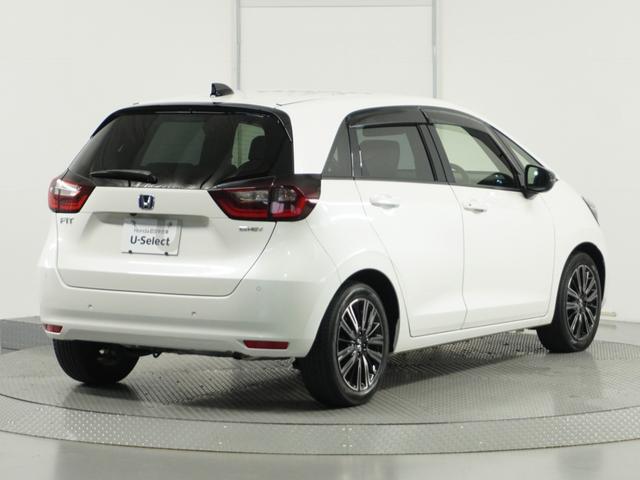 フィット e:HEVホーム20周年特別仕様車カーサ 1オ-ナ ナビ Rカメ Dレコ前後 ETC2.0 運転席ハイトアジャスターシート シートヒーター 合皮コンビシート サイドバイザー ウインカーミラー ブレーキホールド付電動パーキングブレーキ(17枚目)