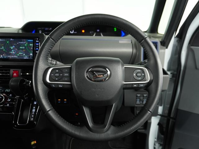 タント カスタムRSセレクション 1オ-ナ- ナビ Rカメ Dレコ ETC 両電扉 BT 地デジ 後席シェード ツートンカラー 合皮コンビシート インテリア内装ブラック 助手席イージークローザー デジタルメーター サイドバイザー(9枚目)