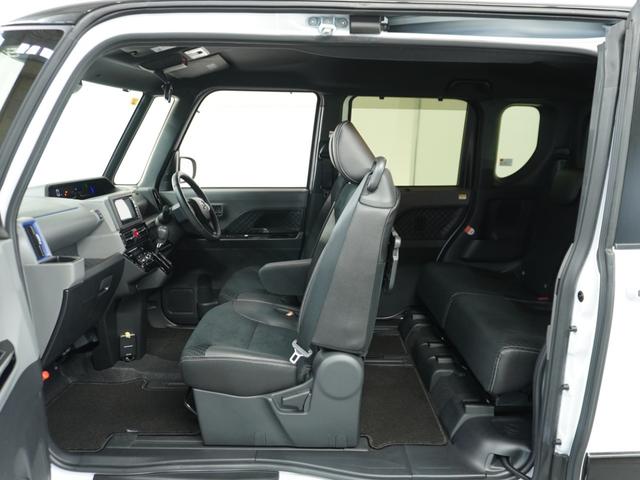 タント カスタムRSセレクション 1オ-ナ- ナビ Rカメ Dレコ ETC 両電扉 BT 地デジ 後席シェード ツートンカラー 合皮コンビシート インテリア内装ブラック 助手席イージークローザー デジタルメーター サイドバイザー(13枚目)