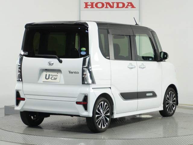 タント カスタムRSセレクション 1オ-ナ- ナビ Rカメ Dレコ ETC 両電扉 BT 地デジ 後席シェード ツートンカラー 合皮コンビシート インテリア内装ブラック 助手席イージークローザー デジタルメーター サイドバイザー(17枚目)