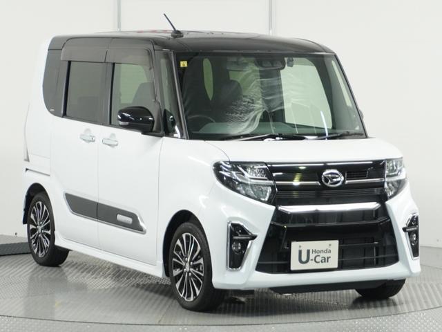 タント カスタムRSセレクション 1オ-ナ- ナビ Rカメ Dレコ ETC 両電扉 BT 地デジ 後席シェード ツートンカラー 合皮コンビシート インテリア内装ブラック 助手席イージークローザー デジタルメーター サイドバイザー(27枚目)