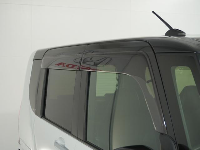 タント カスタムRSセレクション 1オ-ナ- ナビ Rカメ Dレコ ETC 両電扉 BT 地デジ 後席シェード ツートンカラー 合皮コンビシート インテリア内装ブラック 助手席イージークローザー デジタルメーター サイドバイザー(33枚目)