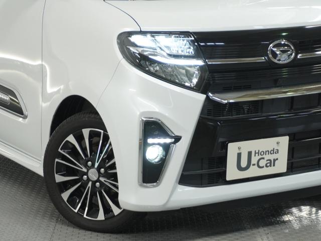 タント カスタムRSセレクション 1オ-ナ- ナビ Rカメ Dレコ ETC 両電扉 BT 地デジ 後席シェード ツートンカラー 合皮コンビシート インテリア内装ブラック 助手席イージークローザー デジタルメーター サイドバイザー(34枚目)