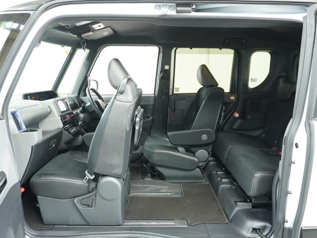 タント カスタムRSセレクション 1オ-ナ- ナビ Rカメ Dレコ ETC 両電扉 BT 地デジ 後席シェード ツートンカラー 合皮コンビシート インテリア内装ブラック 助手席イージークローザー デジタルメーター サイドバイザー(39枚目)