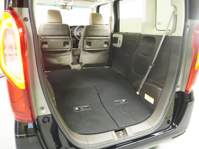 Ｎ－ＢＯＸ Ｌ　１オ－ナ　片電扉　ナビ　Ｒカメラ　ＥＴＣ　インテリア内装アイボリー　後席シェード　後席スライドシート　シートバックテーブル　ドアバイザー　運転席ハイトアジャスターシート　オートエアコン　スマートキー．（16枚目）