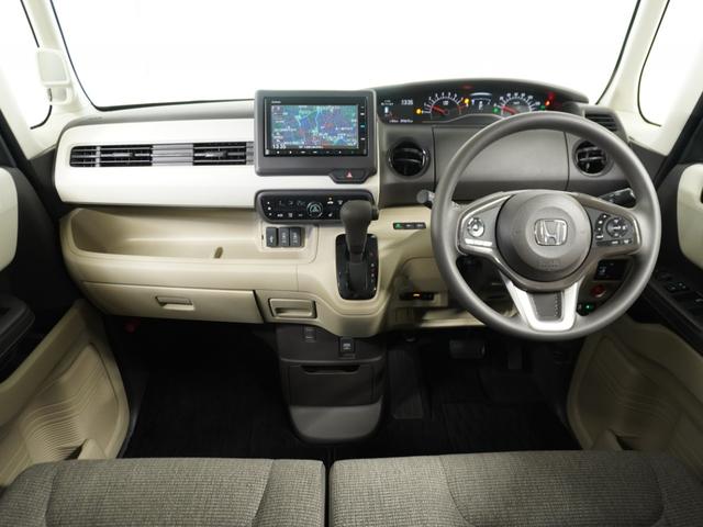 Ｎ－ＢＯＸ Ｇ・Ｌホンダセンシング　ナビ　Ｒカメ　ＥＴＣ　片電扉　ＢＴ接続　クルコン　ＬＥＤ　インテリア内装アイボリー　後席シェード　シートヒーター　ドアバイザー　運転席ハイトアジャスターシート　スマートキー　オートエアコン．（7枚目）