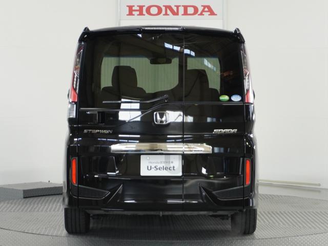 ステップワゴンスパーダ スパーダホンダセンシング ナビ 両側電動扉 バックカメラ ETC 三列シート サイドバイザー わくわくゲート 後席シェード 革巻ステアリング 運転席ハイトアジャスターシート デジパネ インテリア内装ブラック パドルシフト(27枚目)