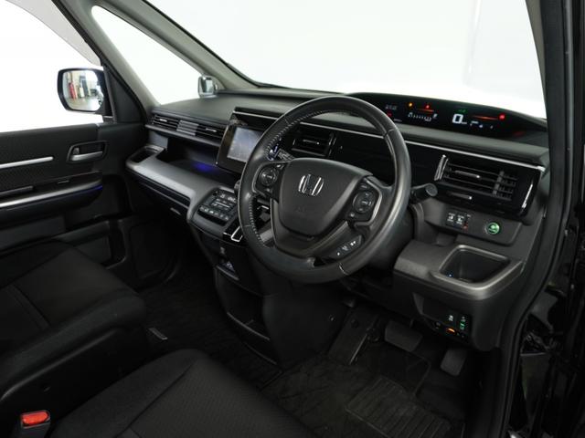 ステップワゴンスパーダ スパーダホンダセンシング ナビ 両側電動扉 バックカメラ ETC 三列シート サイドバイザー わくわくゲート 後席シェード 革巻ステアリング 運転席ハイトアジャスターシート デジパネ インテリア内装ブラック パドルシフト(72枚目)