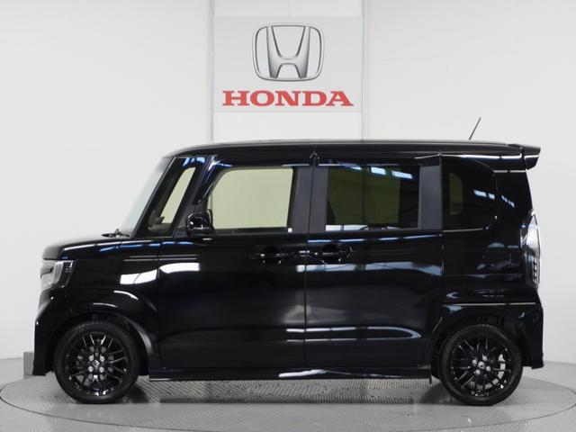 Ｎ－ＢＯＸカスタム Ｌターボスタイル＋ブラック　１オ－ナ－　ナビ　Ｒカメ　ＥＴＣ　両電扉　ＢＴ　地デジ　シートヒーター　ブラックアルミホイール　運転席ハイトアジャスターシート　合皮シート　インテリア内装ブラック　シートバックテーブル　サイドバイザー（14枚目）