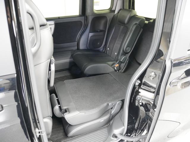 Ｎ－ＢＯＸカスタム Ｌターボスタイル＋ブラック　１オ－ナ－　ナビ　Ｒカメ　ＥＴＣ　両電扉　ＢＴ　地デジ　シートヒーター　ブラックアルミホイール　運転席ハイトアジャスターシート　合皮シート　インテリア内装ブラック　シートバックテーブル　サイドバイザー（41枚目）