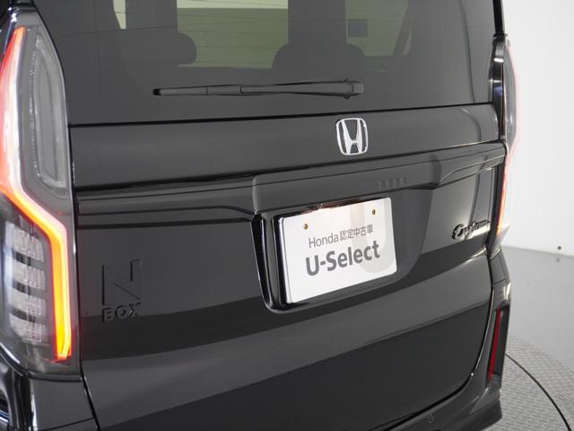 Ｎ－ＢＯＸカスタム Ｌターボスタイル＋ブラック　１オ－ナ－　ナビ　Ｒカメ　ＥＴＣ　両電扉　ＢＴ　地デジ　シートヒーター　ブラックアルミホイール　運転席ハイトアジャスターシート　合皮シート　インテリア内装ブラック　シートバックテーブル　サイドバイザー（47枚目）