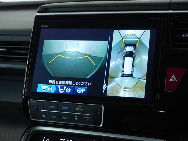 ステップワゴンスパーダ スパーダハイブリッドG・EXホンダセンシング 〇ナビ 後席モニタ 全周囲カメ ETC2.0 両電扉 BT 地デジ ドアバイザー わくわくゲート 三列シート 後席シェード シートヒーター 合皮コンビシート ウインカーミラー インテリア内装ブラック(59枚目)