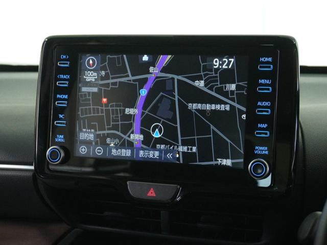 ヤリスクロス ハイブリッドＺ　ナビ　全周囲カメラ　ＢＴ接続　ＥＴＣ　クルコン　　ブラインドスポットモニター　液晶メーター　インテリア内装ブラウン　サイドバイザー　合皮コンビブラウンシート　ウインカーミラー　運転席パワーシート（2枚目）