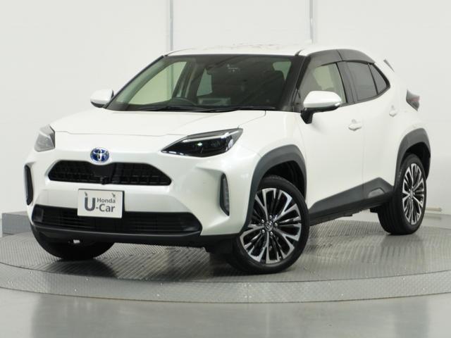 ヤリスクロス ハイブリッドＺ　ナビ　全周囲カメラ　ＢＴ接続　ＥＴＣ　クルコン　　ブラインドスポットモニター　液晶メーター　インテリア内装ブラウン　サイドバイザー　合皮コンビブラウンシート　ウインカーミラー　運転席パワーシート（21枚目）