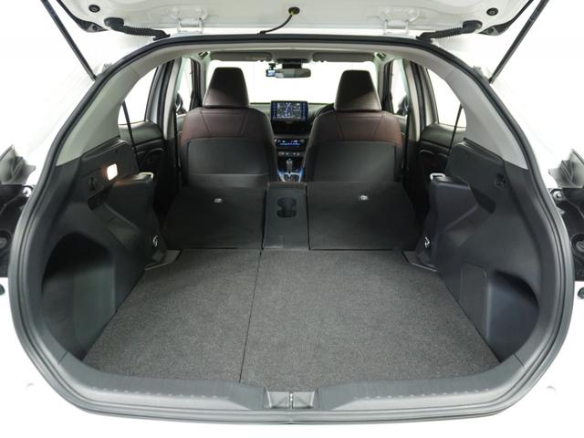 ヤリスクロス ハイブリッドＺ　ナビ　全周囲カメラ　ＢＴ接続　ＥＴＣ　クルコン　　ブラインドスポットモニター　液晶メーター　インテリア内装ブラウン　サイドバイザー　合皮コンビブラウンシート　ウインカーミラー　運転席パワーシート（41枚目）