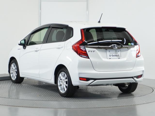 フィットハイブリッド Ｌホンダセンシング　１オ－ナ－　ナビ　Ｒカメ　Ｄレコ　ＥＴＣ　クルコン　ＢＴ　地デジ　サイドバイザー　合皮コンビシート　インテリア内装ブラック　サイドバイザー　モデューロアルミホイル　フロントグラデーションガラス（27枚目）