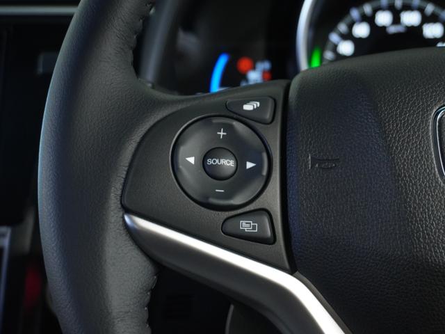 フィットハイブリッド Ｌホンダセンシング　１オ－ナ－　ナビ　Ｒカメ　Ｄレコ　ＥＴＣ　クルコン　ＢＴ　地デジ　サイドバイザー　合皮コンビシート　インテリア内装ブラック　サイドバイザー　モデューロアルミホイル　フロントグラデーションガラス（49枚目）