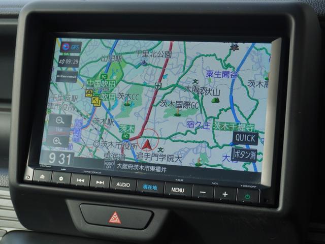 Ｎ－ＶＡＮ＋スタイル ファン・ターボホンダセンシング　ワンオーナー　８インチ純正ナビ　ＥＴＣ　バックカメラ　アダプティブクルーズコントロール　Ｂｌｕｅｔｏｏｔｈ　禁煙車　オートハイビーム　フルセグＴＶ　ＤＶＤ　衝突軽減ブレーキ　スマートキー　ＬＥＤライト（2枚目）