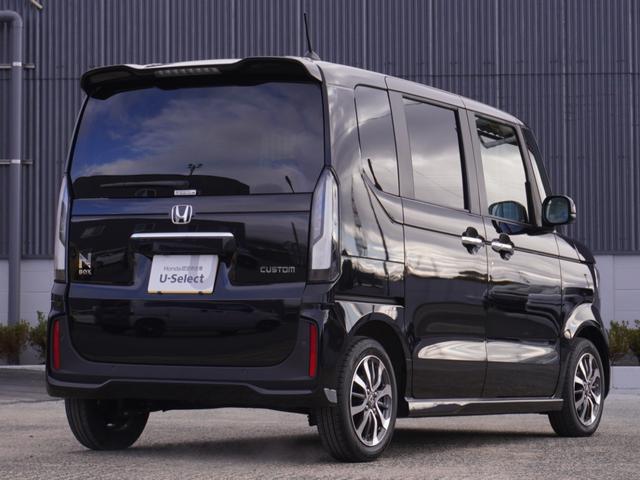 Ｎ－ＢＯＸカスタム ベースグレード　デモカー　９インチ純正ナビ　ドラレコ　ＥＴＣ　バックカメラ　両側電動スライドドア　渋滞追従クルーズ　　Ｂｌｕｅｔｏｏｔｈ　障害物センサー　シートヒーター　デイライト　オートライト　禁煙車　スペアキー有（17枚目）