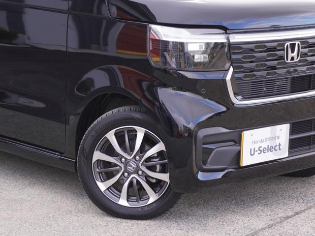 Ｎ－ＢＯＸカスタム ベースグレード　デモカー　９インチ純正ナビ　ドラレコ　ＥＴＣ　バックカメラ　両側電動スライドドア　渋滞追従クルーズ　　Ｂｌｕｅｔｏｏｔｈ　障害物センサー　シートヒーター　デイライト　オートライト　禁煙車　スペアキー有（32枚目）