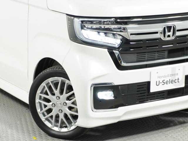 Ｎ－ＢＯＸカスタム Ｌターボ　ワンオーナー　７インチ純正ナビ　ドラレコ　ＥＴＣ　バックカメラ　両側電動スライドドア　アダプティブクルーズコントロール　Ｂｌｕｅｔｏｏｔｈ　障害物センサー　シートヒーター　１５インチ純正アルミホイール（33枚目）