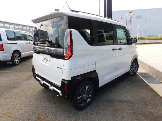 デリカミニ T プレミアム ターボエンジン 4WD 衝突被害軽減ブレーキ 踏み間違い防止 マイパイロット 9インチ純正ナビゲーション マルチアラウンドモニター フルセグテレビ シートヒーター 両側電動スライドドア 禁煙車(6枚目)