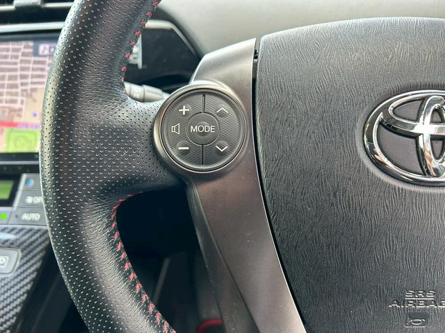 プリウス Sツーリングセレクション・G’s 社外ナビ 地デジ バックカメラ クリアランスソナー ドライブレコーダー 純正18インチアルミホイール(5枚目)