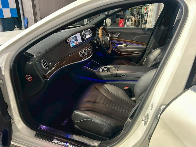 Sクラス S550ロング レーダーセーフティPKG パノラミックスライディングルーフ 純正ナビ 地デジ 360°カメラ ブラックレザー Pシート シートH エアシート パワートランク 純正19インチAW(14枚目)