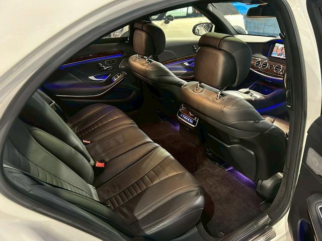 Sクラス S550ロング レーダーセーフティPKG パノラミックスライディングルーフ 純正ナビ 地デジ 360°カメラ ブラックレザー Pシート シートH エアシート パワートランク 純正19インチAW(16枚目)