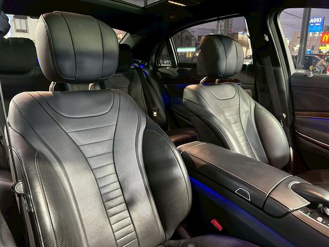 Sクラス S550ロング レーダーセーフティPKG パノラミックスライディングルーフ 純正ナビ 地デジ 360°カメラ ブラックレザー Pシート シートH エアシート パワートランク 純正19インチAW(24枚目)