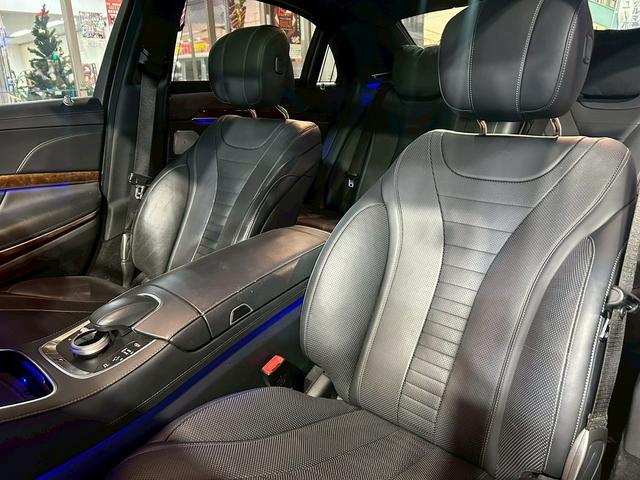 Sクラス S550ロング レーダーセーフティPKG パノラミックスライディングルーフ 純正ナビ 地デジ 360°カメラ ブラックレザー Pシート シートH エアシート パワートランク 純正19インチAW(25枚目)