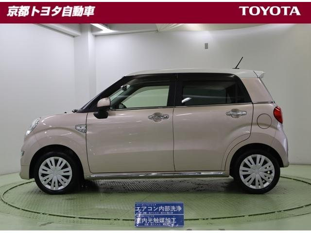 ドアハンドルやバンパーモールにあしらわれたメッキの輝きがお洒落で、街中で映えるスタイルになっています。