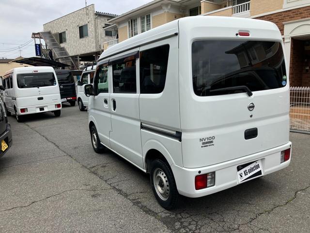 ＮＶ１００クリッパーバン ＤＸ　ＧＬエマージェンシーブレーキパッケージ　５ＡＧＳ車　衝突軽減　横滑り防止　コーナーセンサー　社外ナビ　ラジオ　バックカメラ　ＥＴＣ　ドライブレコーダー　電動格納ミラー　パワーウィンドウ　両側スライドドア（8枚目）