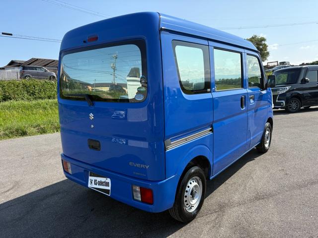 エブリイ ＰＡ　５ＡＧＳ車　衝突軽減ブレーキ　横滑り防止　２ｎｄ発進　純正ラジオ　ＥＴＣ　マニュアルエアコン　純正キーレス（6枚目）